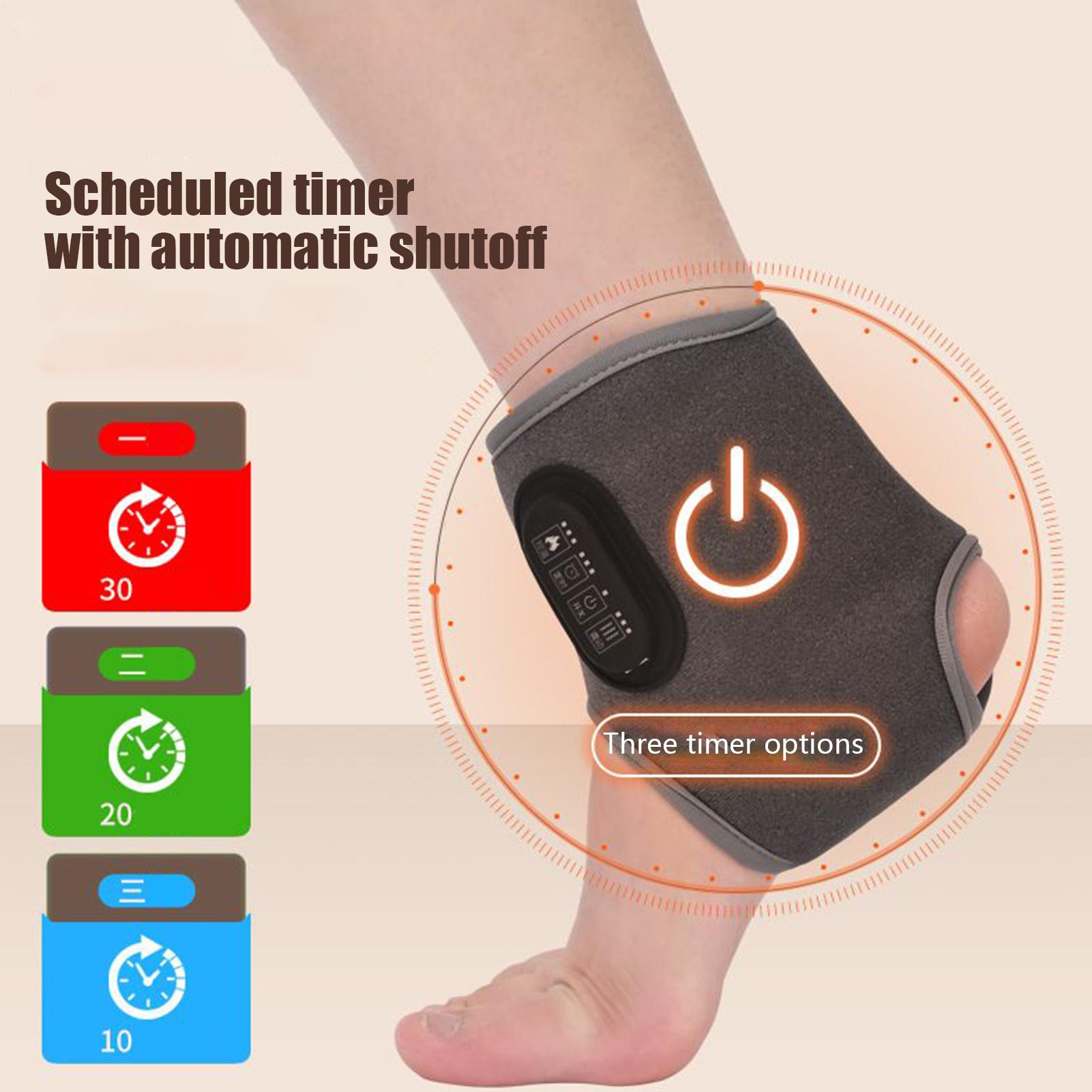 Home Spa Wellness - Massaggiatore portatile per piedi con calore,