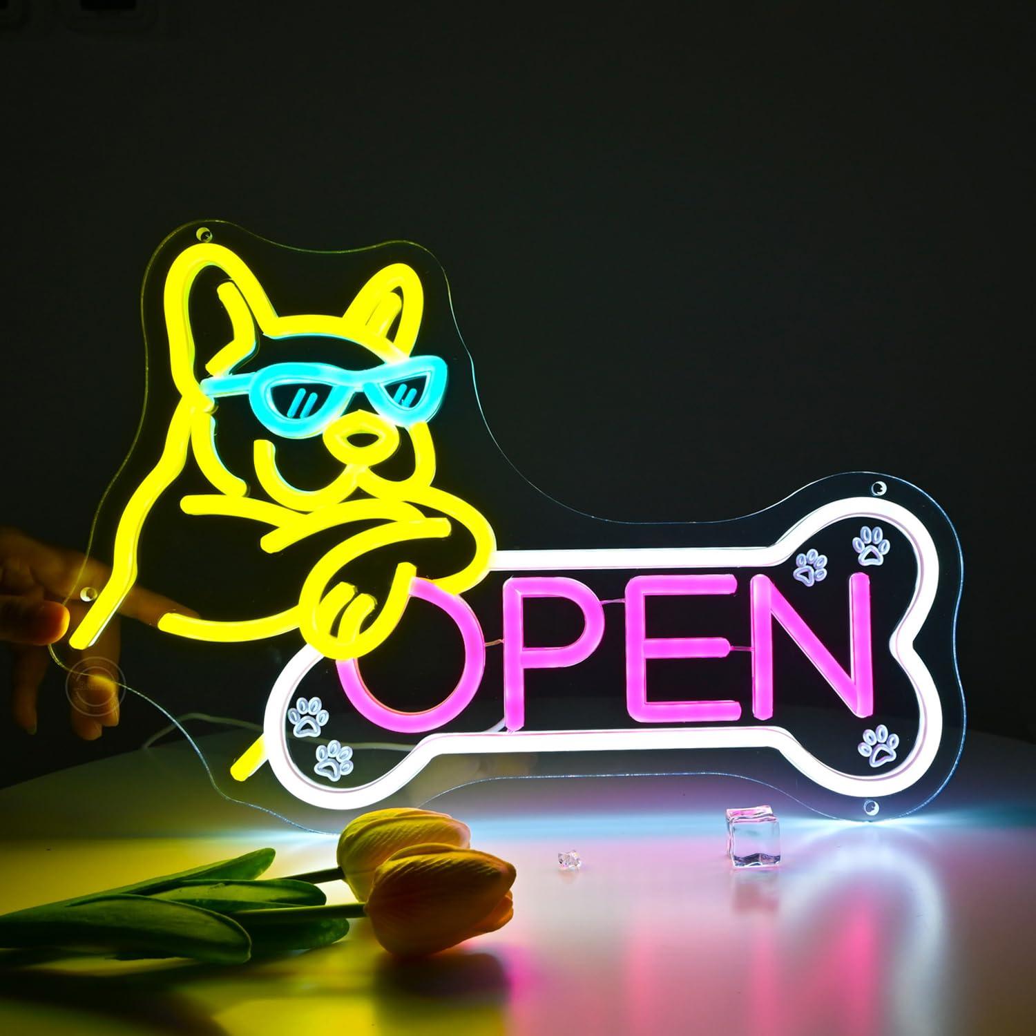 Spa & Wellness Hotel Diament Ustroń Zdjęcia - Insegna al Neon 'Pet Shop Open'
