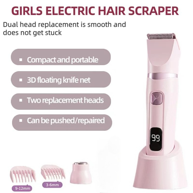 Epilator Wireless - Rasoio Elettrico Femminile per Zona Intima,