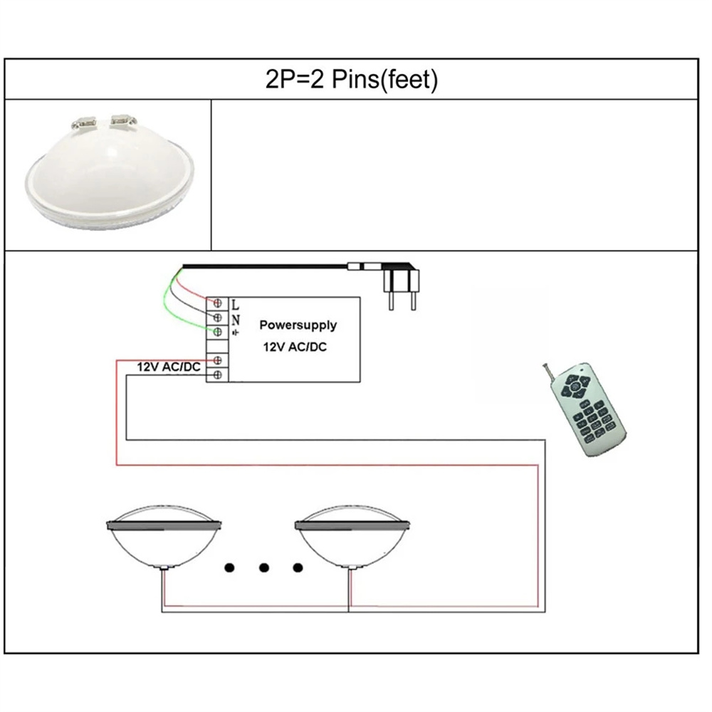 45W 25W PAR56 RGB LED Piscina  - Xy Spa & Wellness George Town Reviews recensione e prezzo