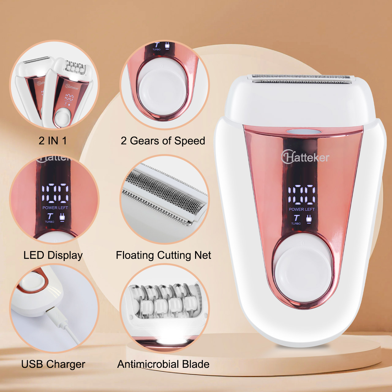 Epilatore Ricaricabile 2-in-1  - Epilator Wireless recensione e prezzo